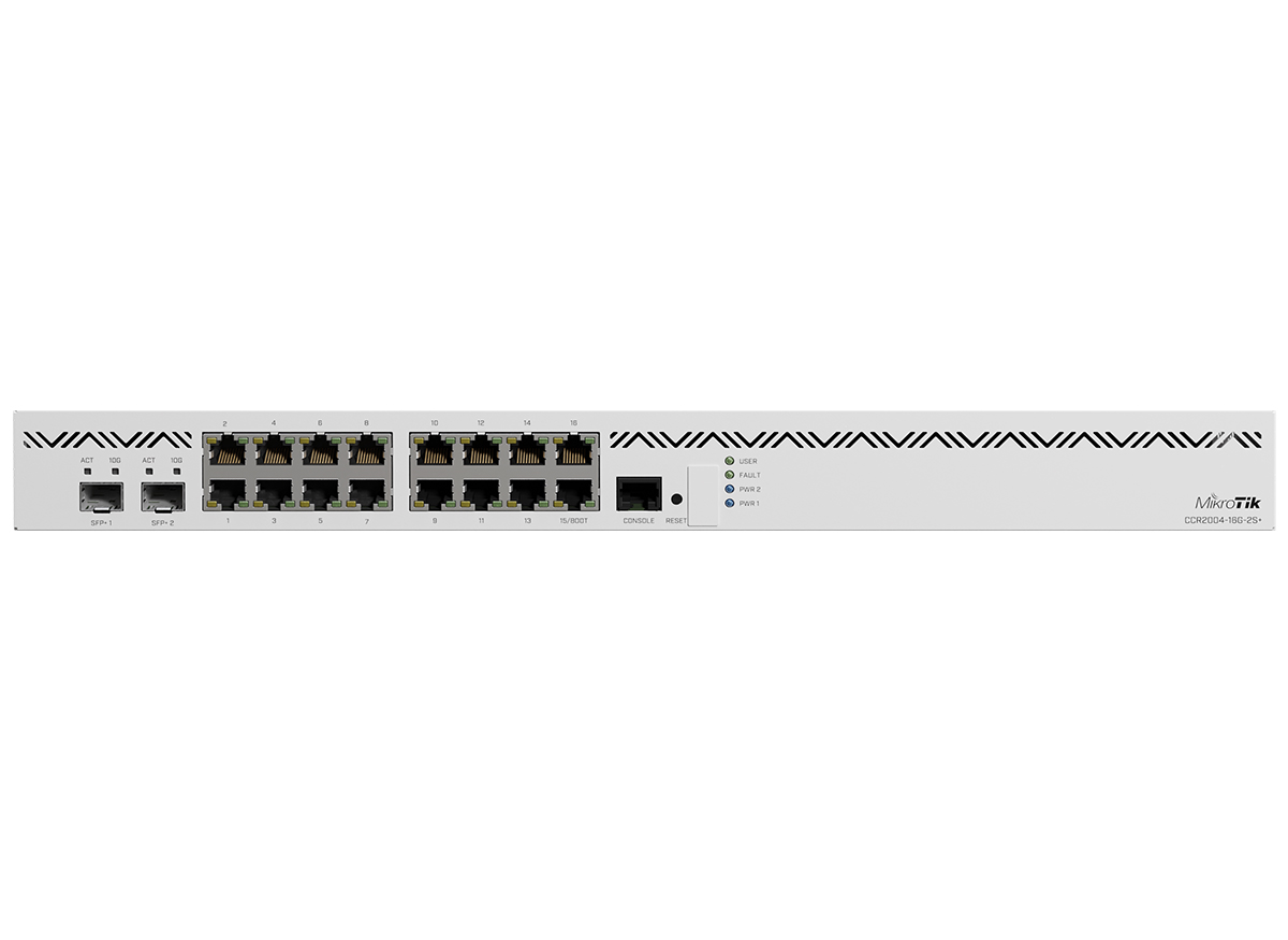 MikroTik Cloud Core 16 Port Gigabit 2SFP+ 4 Core Router