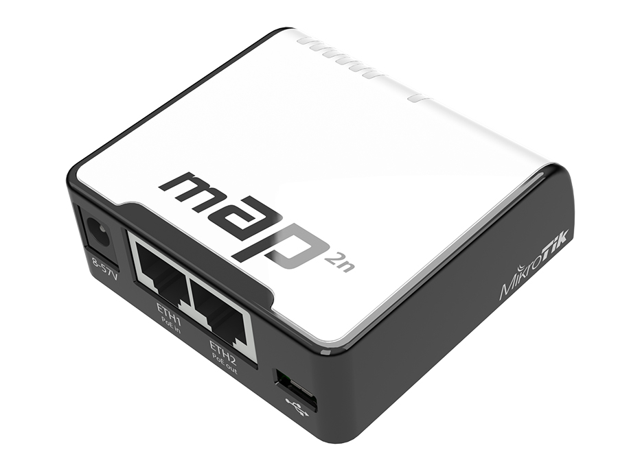 MikroTik mAP 2.4GHz 1.2dBi USB PoE WiFi AP