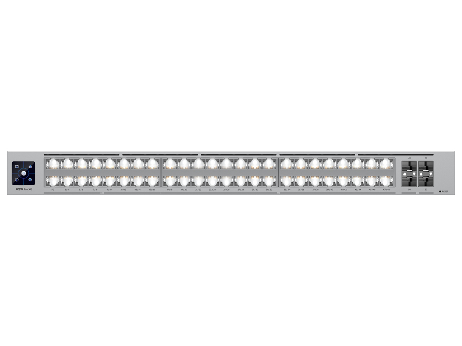 Ubiquiti UniFi Pro XG Switch 32 Port 10Gbps 16 x 2.5Gbps 2SFP28