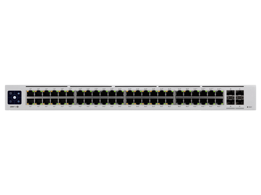 Ubiquiti UniFi Switch Pro 48 Port 40PoE+ 8PoE++ 600W 4SFP+
